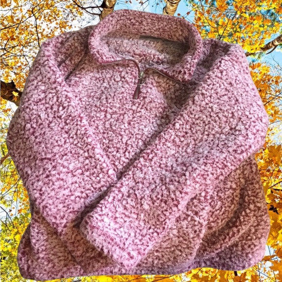 jason maxwell Jackets & Blazers - Jason Maxwell Soft burgundy Pullover